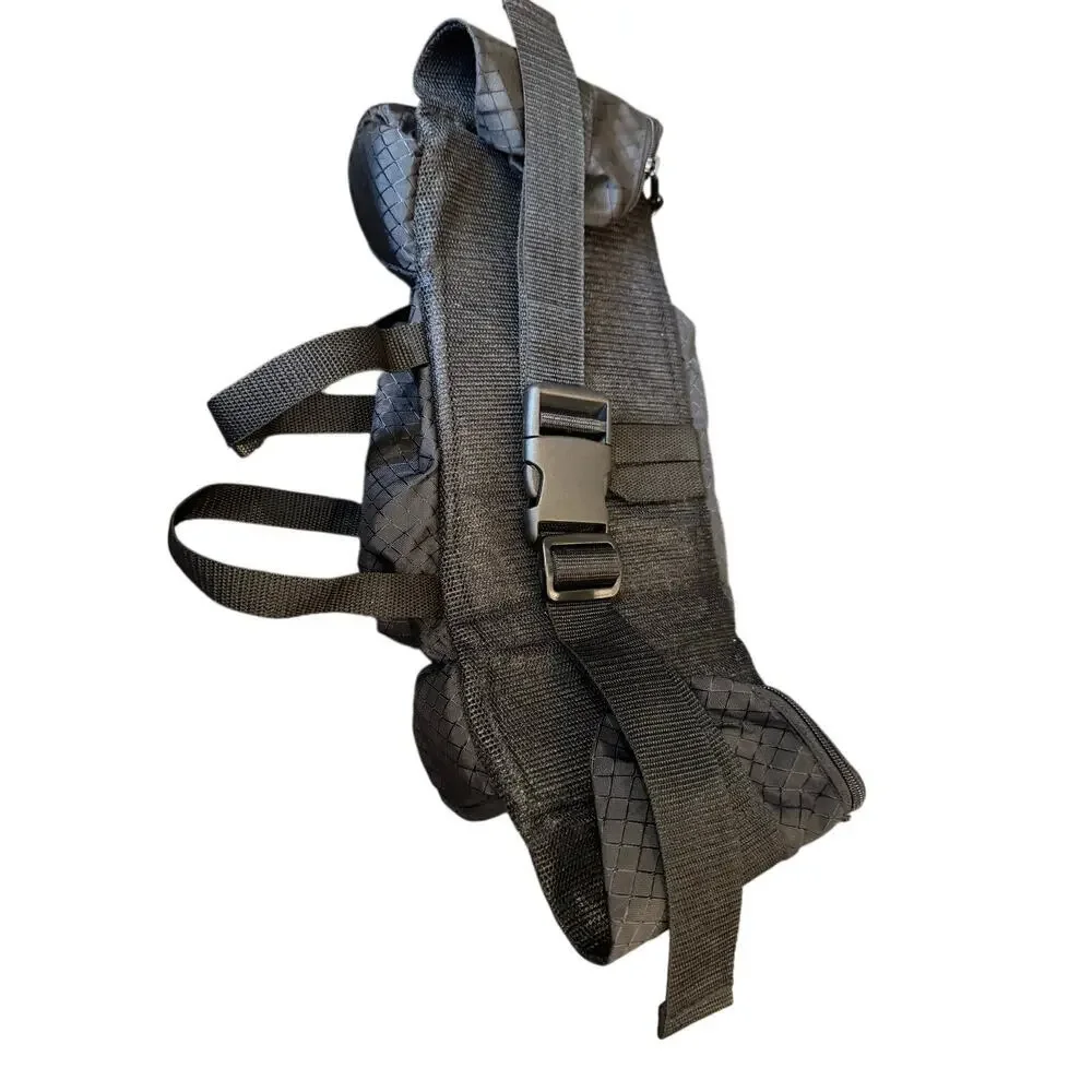 Stansport Black Waist Pack Hiking Fanny Pack Utility Belt Bag Adjustable